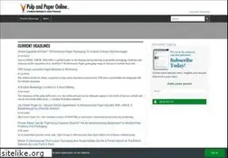Sites similar to pulpandpaperonline.com
