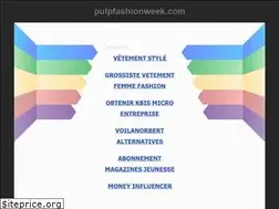 Sites similar to pulpfashionweek.com