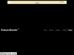 Sites similar to pulsumbrands.com