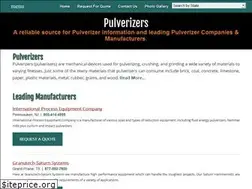 Sites similar to pulverizers.net