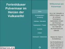 Sites similar to pulvermaar.de