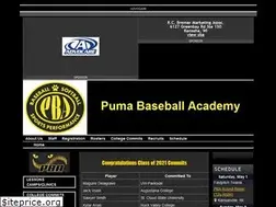 Sites similar to pumabaseballacademy.com