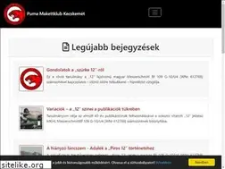 Sites similar to pumamakett.hu