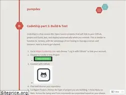 Sites similar to pumpdev.wordpress.com