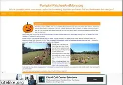 Sites similar to pumpkinpatchesandmore.org