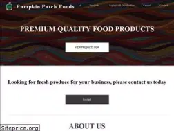Sites similar to pumpkinpatchfoods.com