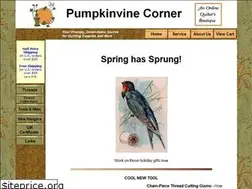 Sites similar to pumpkinvinecorner.com