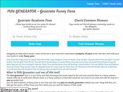 Sites similar to pun.text-generator.org