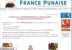 Sites similar to punaises.fr