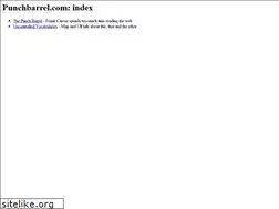 Sites similar to punchbarrel.com