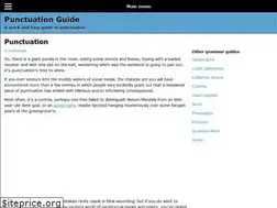 Sites similar to punctuation.guide