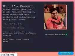 Sites similar to puneetkaura.com