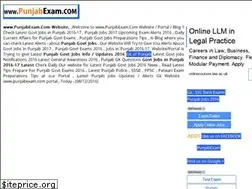 Sites similar to punjabexam.com