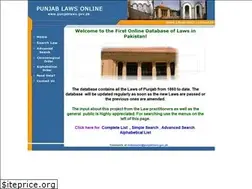Sites similar to punjablaws.gov.pk