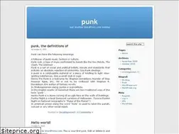 Sites similar to punk.wordpress.com
