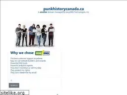 Sites similar to punkhistorycanada.ca
