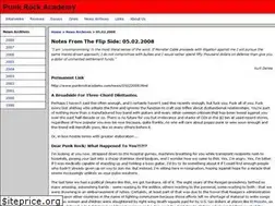 Sites similar to punkrockacademy.com