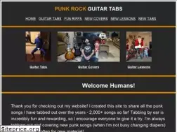 Sites similar to punkrockguitartabs.com