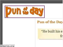 Sites similar to punoftheday.com