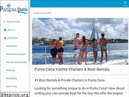 Sites similar to puntacanayachts.com