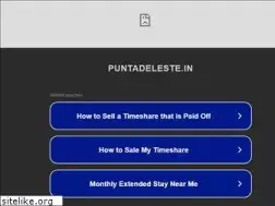 Sites similar to puntadeleste.in