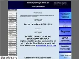 Sites similar to puntaje.com.ar