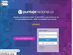 Sites similar to puntajenacional.co