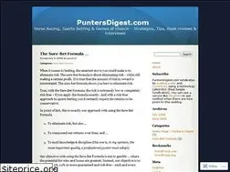 Sites similar to puntersdigest.wordpress.com