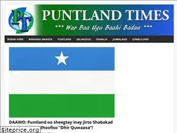 Sites similar to puntlandtimes.com