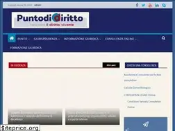 Sites similar to puntodidiritto.it