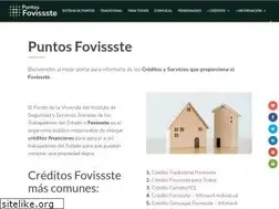 Sites similar to puntosfovissste.com