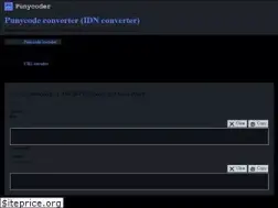 Sites similar to punycoder.com