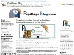 Sites similar to pupillageblog.com