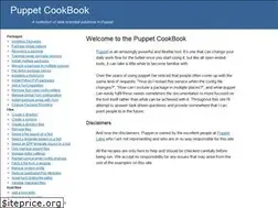 Sites similar to puppetcookbook.com