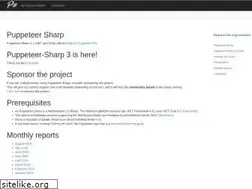 Sites similar to puppeteersharp.com