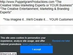 Sites similar to puppetgramproductions.com