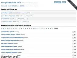 Sites similar to puppetmodule.info