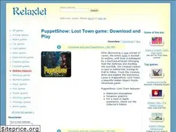 Sites similar to puppetshow-lost-town.relaxlet.com