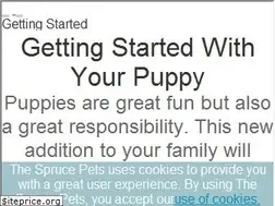 Sites similar to puppies.about.com