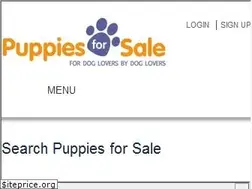 Sites similar to puppiesforsale.uk.com
