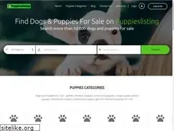 Sites similar to puppieslisting.com
