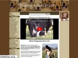 Sites similar to puppyeducation.com