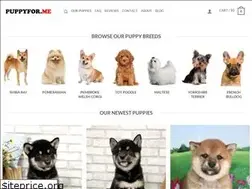 Sites similar to puppyfor.me