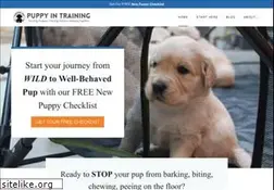 Sites similar to puppyintraining.com