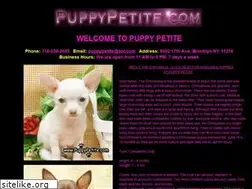 Sites similar to puppypetite.org