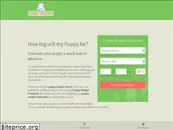 Sites similar to puppyweights.com