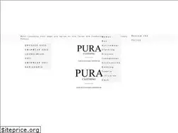 Sites similar to puraclothing.com