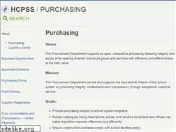 Sites similar to purchasing.hcpss.org