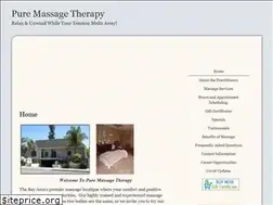 Sites similar to pure.massagetherapy.com
