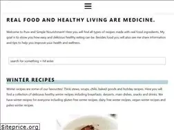 Sites similar to pureandsimplenourishment.com